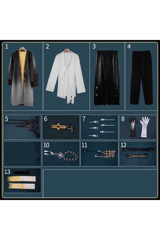 2XXT Cosplay Arknights Wang Cosplay Costume